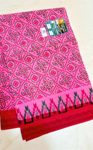 sungudi cotton saree