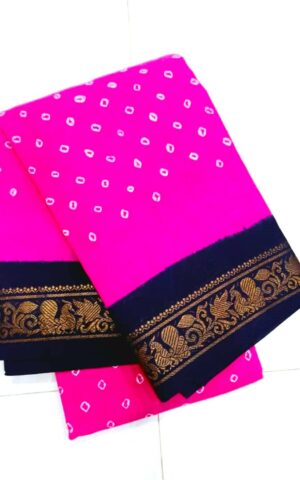 handknot sungudi sarees