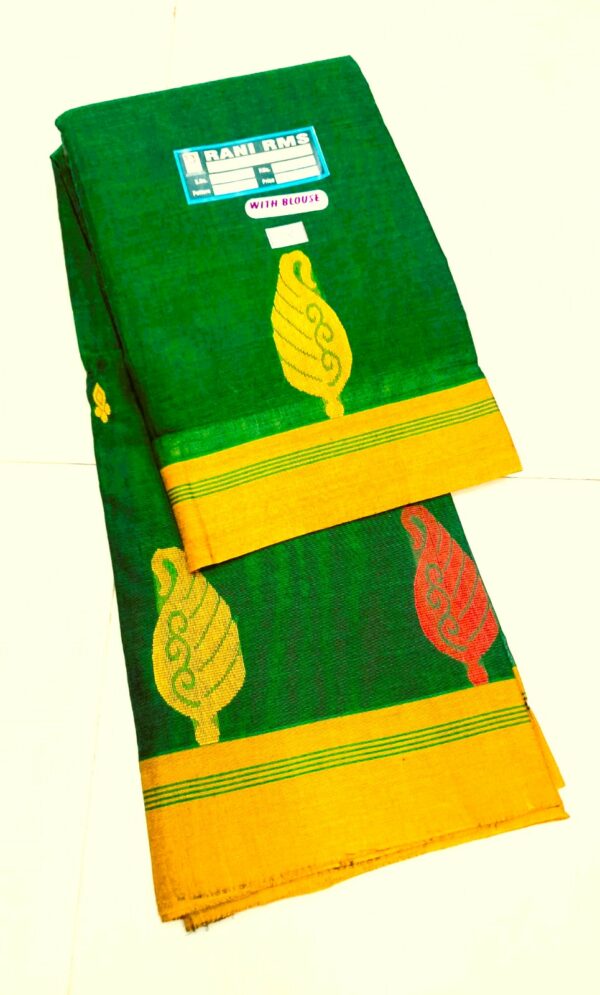 meenakshi green saree
