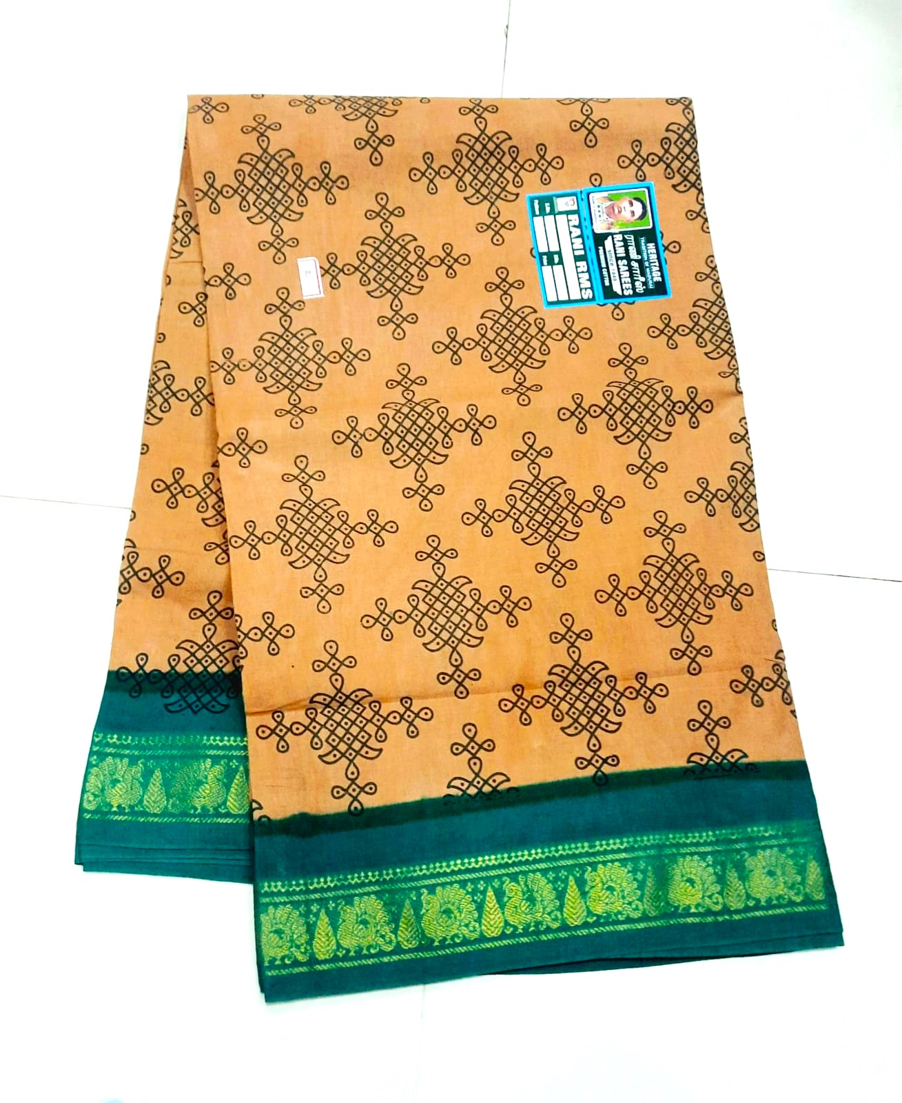 Madurai Sungudi Cotton Saree Zari White & Color Sarees Mayuri Long