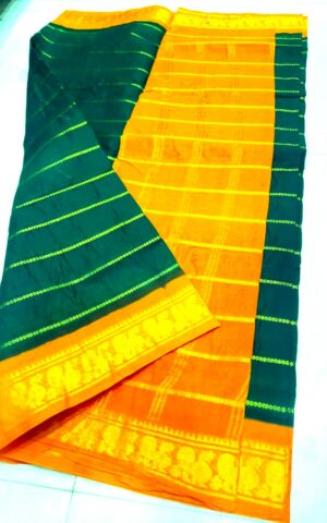 green colour sarees