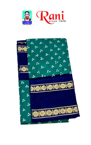 this sarees contais rich pallu design. this color has green color handloom sarees