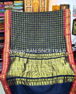 garchola handknot sarees