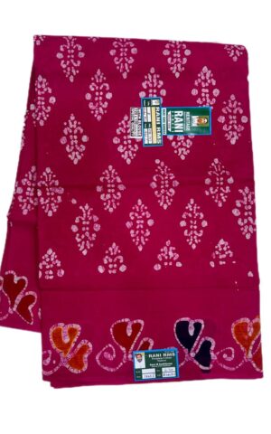 rani handmade sarees