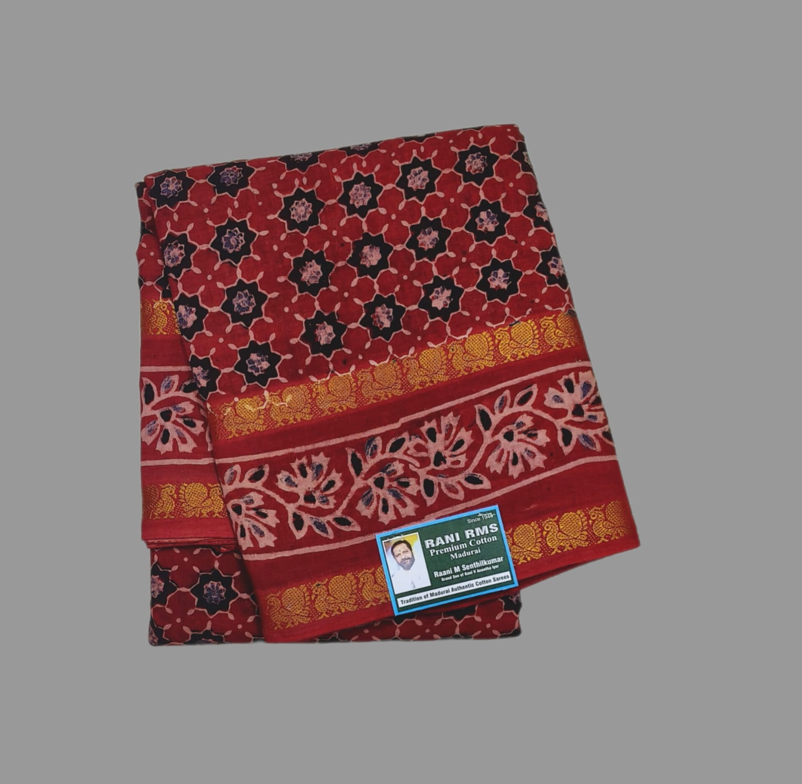 ajrakh sarees