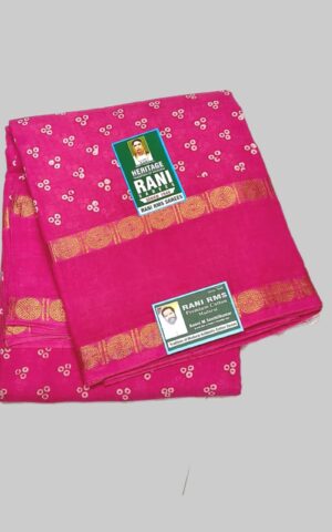 Heritage rani sarees
