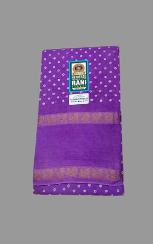 #Cotton magic: a saree that breathes with you