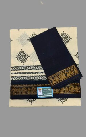 #Sungudi saree design