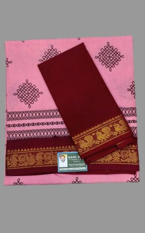 #Sungudi saree design