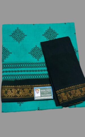 #Sungudi saree design