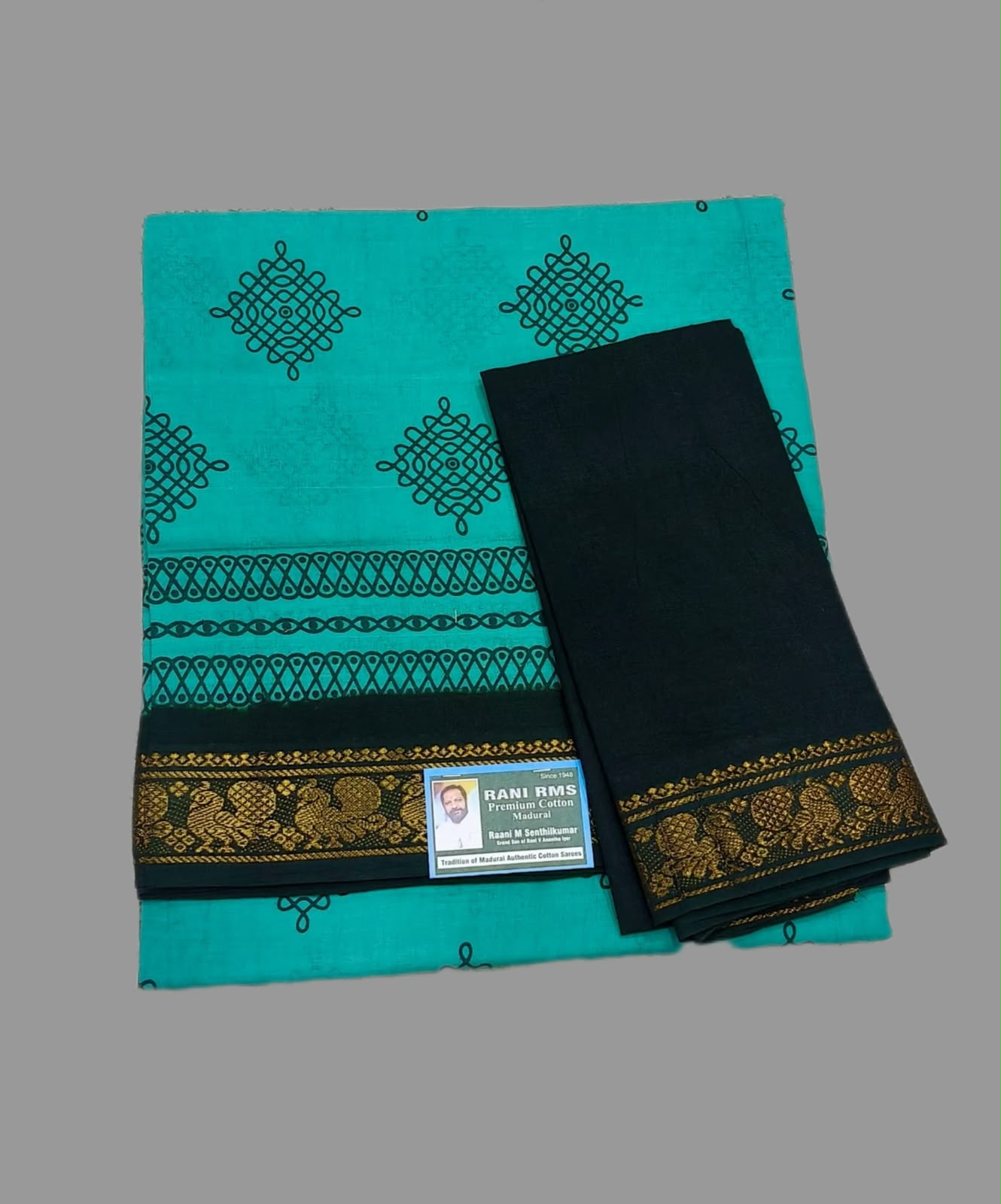 #Sungudi saree design