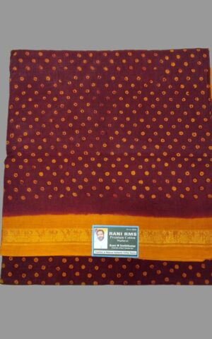 #Authentic cotton Sungudi Saree