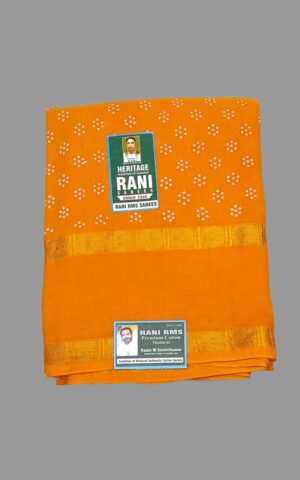 #Authentic cotton Sungudi Saree