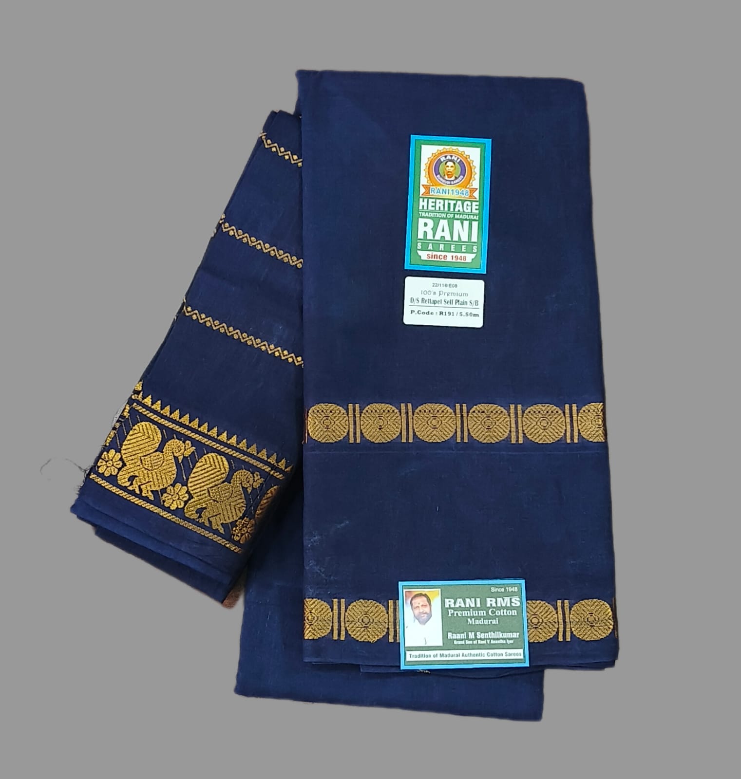 #Authentic cotton Sungudi Saree