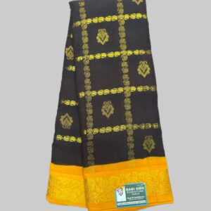 Rani Sungudi Sarees D/S Jari checks Anamika Butta Cont R172/01