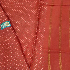 Rani Sungudi Sarees D/S Kavya Maya Wax Self Dots R465A/05
