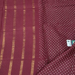 Rani Sungudi Sarees D/S Kavya Maya Wax Self Dots R465A/01