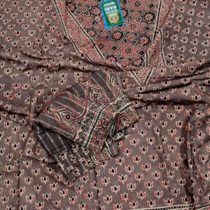 R422/04 Ajrakh Salwar Material