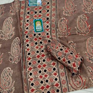 R422/02 Ajrakh Salwar Material
